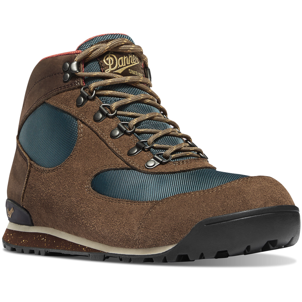 Danner Mens Jag Dry Weather Hiking Boots Brown/Blue - QDS735104